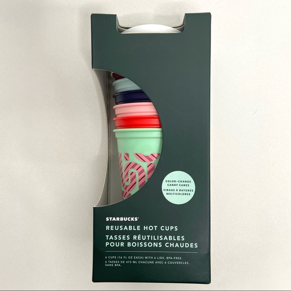 Starbucks Color Changing Reusable Hot Cups NEW